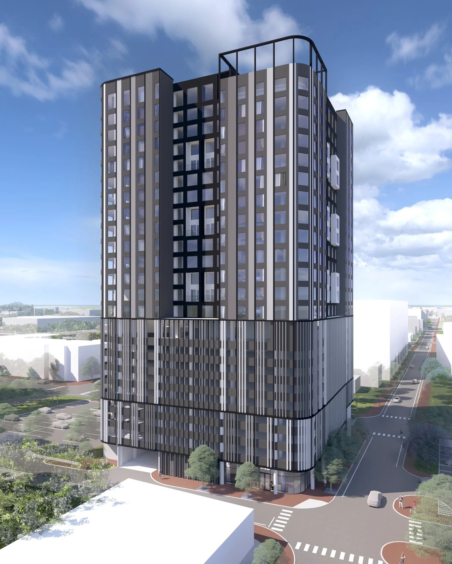Boyett Housing Tower